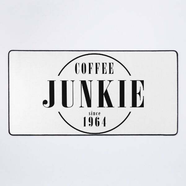 Item preview, Coffee Junkie since 1964 designed and sold by AlfabetDesign.
