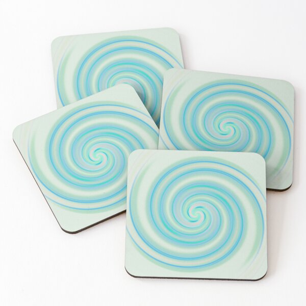 Item preview, Pastel Holographic Whirl Pattern Design designed and sold by Mirarima.