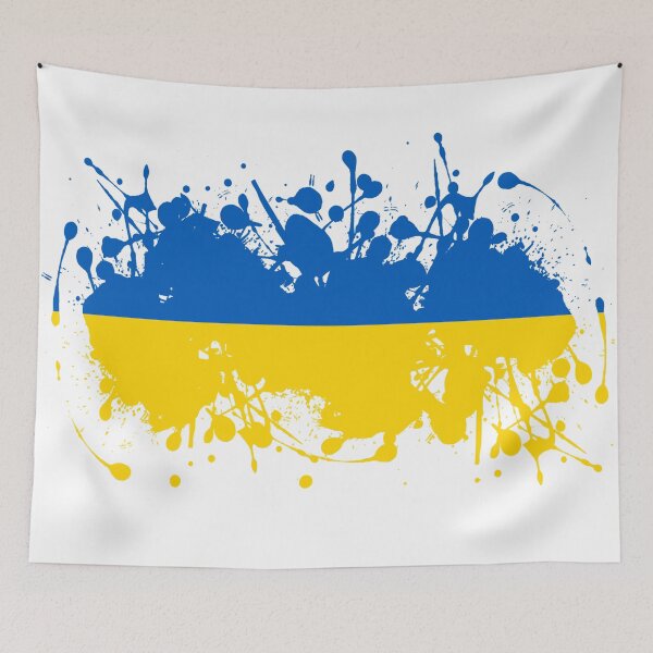 Item preview, Ukraine Flag Blue and Yellow 3 designed and sold by PepleOfUkraine.