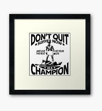 The Greatest Framed Print