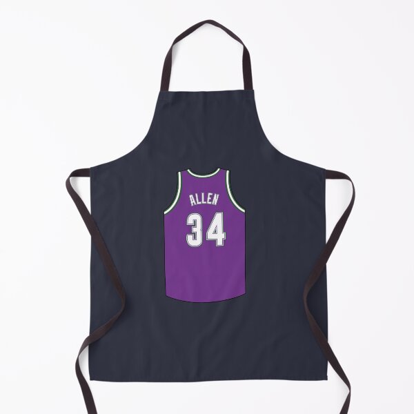 Item preview, Ray Allen Milwaukee Jersey Purple Qiangy designed and sold by qiangdade.
