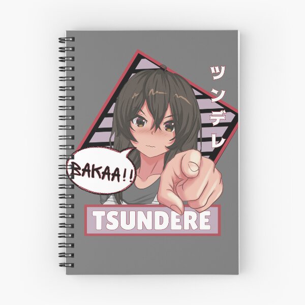 Item preview, Brunette Anime Girl | Angry Tsundere designed and sold by BBMarioni.