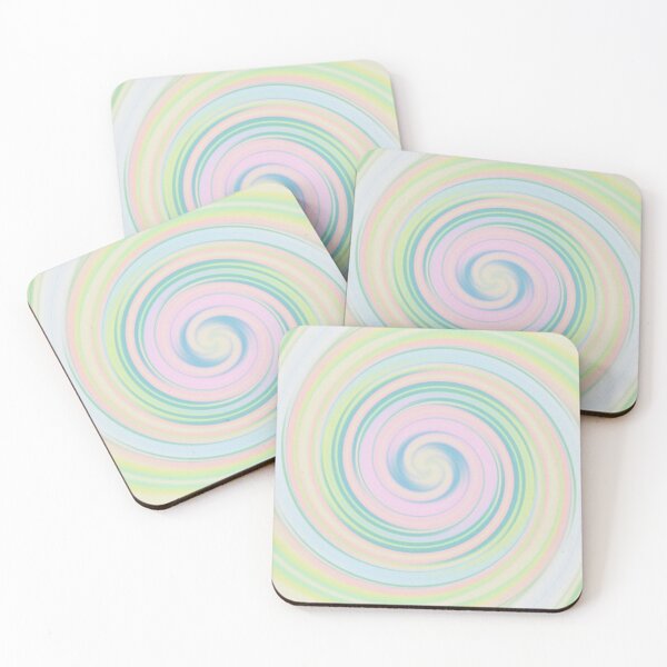 Item preview, Pastel Holographic Whirl Pattern Design designed and sold by Mirarima.