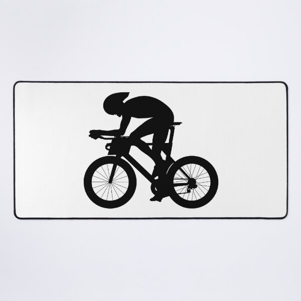 Item preview, Professional racing cyclist, sport cyclist riding a racing bike, triathlon street sport Aero road bike in motion. designed and sold by Marcin Adrian.