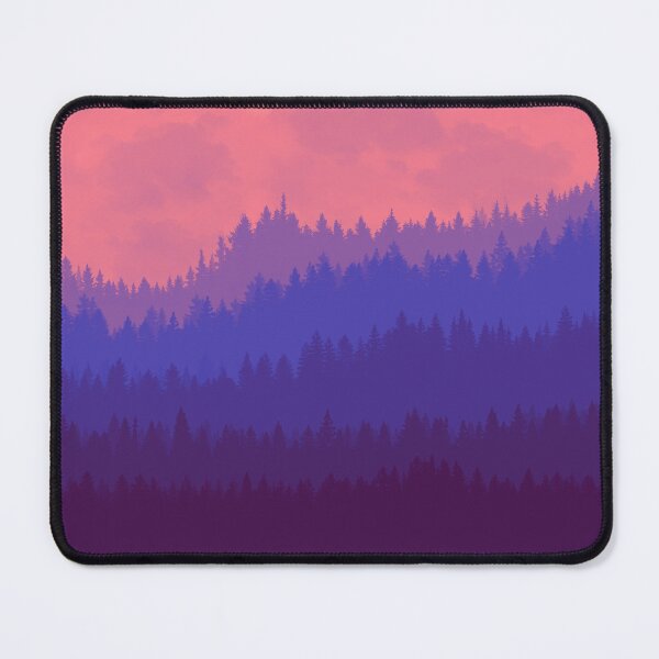Item preview, Sunset Silhouette - Pink Plum -  designed and sold by Xernition.