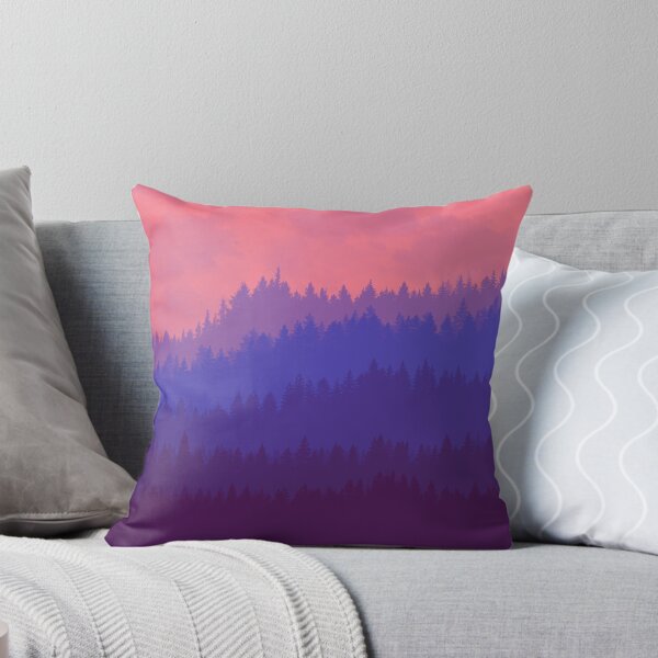 Item preview, Sunset Silhouette - Pink Plum -  designed and sold by Xernition.