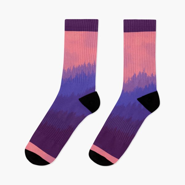 Item preview, Sunset Silhouette - Pink Plum -  designed and sold by Xernition.