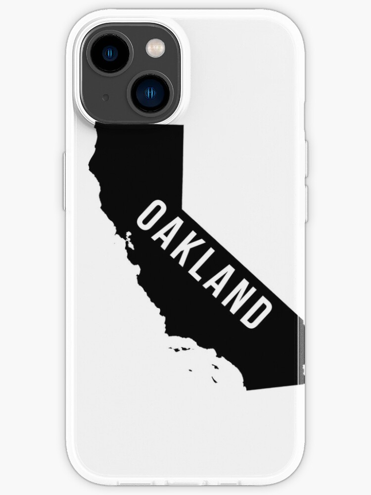 Oakland, California State Silhouette | iPhone Case