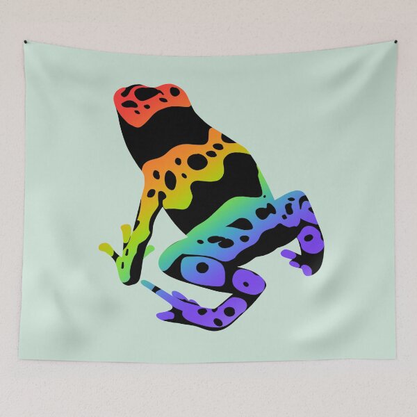 Item preview, Rainbow Pride Frog designed and sold by VanHollowStudio.