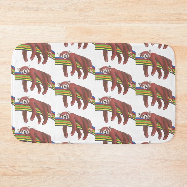 Item preview, Firefox Sleeps On Rainbow designed and sold by MANUMONY.