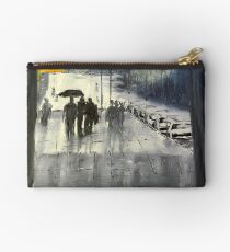 Rainy City Street Studio Pouch