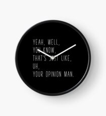 The Big Lebowski Quote Clock