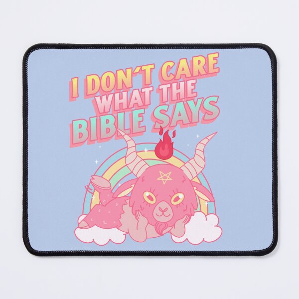 Item preview, I don't care what the bible says designed and sold by ForStrong.