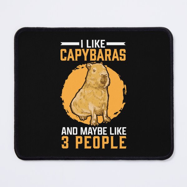 Item preview, I like capybara south american capybara designed and sold by madgrfx.