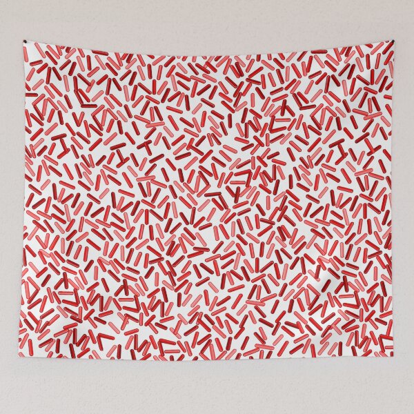Item preview, Red Sprinkles Candy Pattern designed and sold by Deborah Camp.
