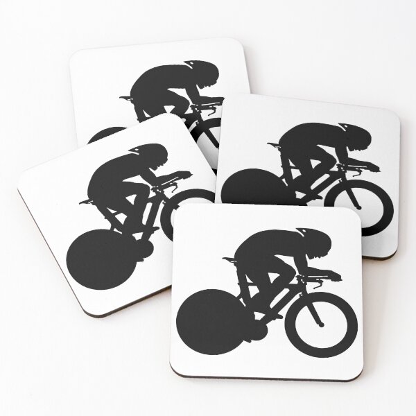 Item preview, Professional racing cyclist, sport cyclist riding a racing bike, triathlon street sport Aero road bike in motion.  designed and sold by Marcin Adrian.