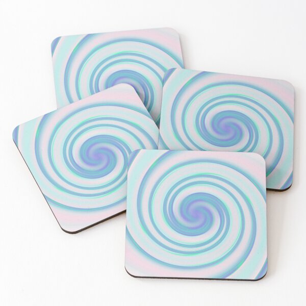 Item preview, Pastel Holographic Whirl Pattern Design designed and sold by Mirarima.