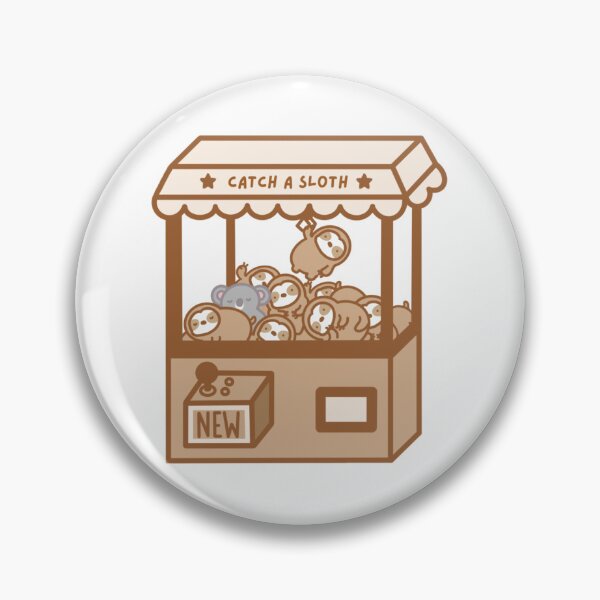 Item preview, Cute Sloth Koala Plushie Claw Machine  designed and sold by theslothinme.