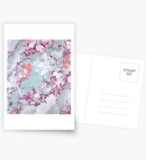 Marmor Art V13 #redbubble #muster #home #tech #lifestyle Postkarten