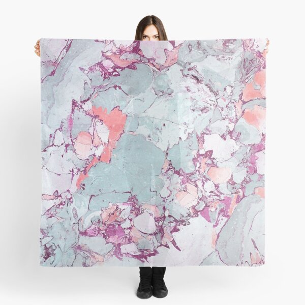 Marble Art V13 #redbubble #pattern #home #tech #lifestyle Scarf