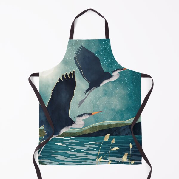 Item preview, Evening Heron designed and sold by spacefrogdesign.