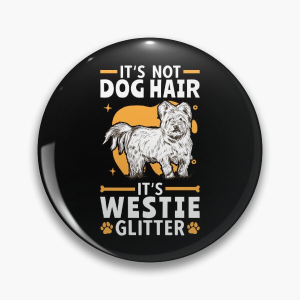 Item preview, Westie glitter West Highland White Terrier designed and sold by madgrfx.