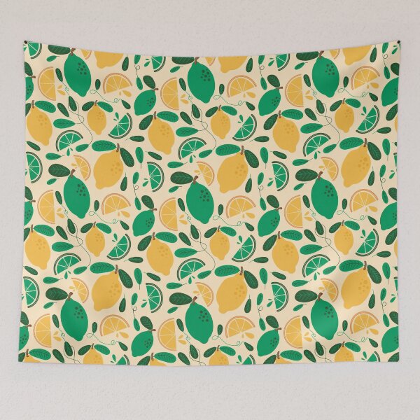 Item preview, You're My Main Squeeze - Lemons + Limes designed and sold by Carrie Cantwell Art.