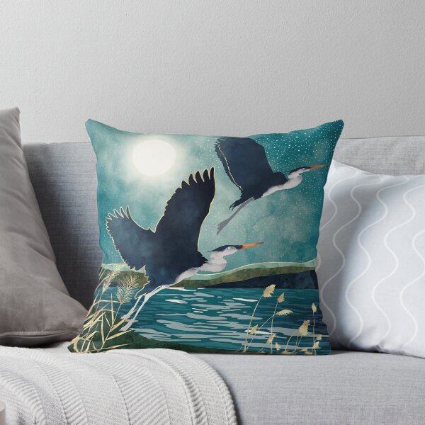 Item preview, Evening Heron designed and sold by spacefrogdesign.