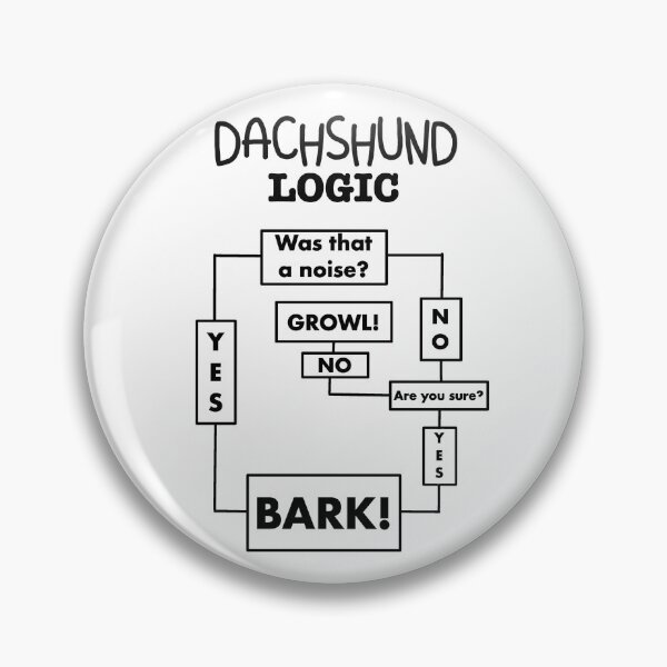 Item preview, Dachshund Logic designed and sold by Daschunddesigns.
