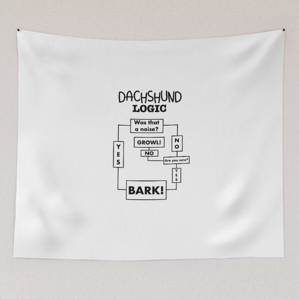 Item preview, Dachshund Logic designed and sold by Daschunddesigns.