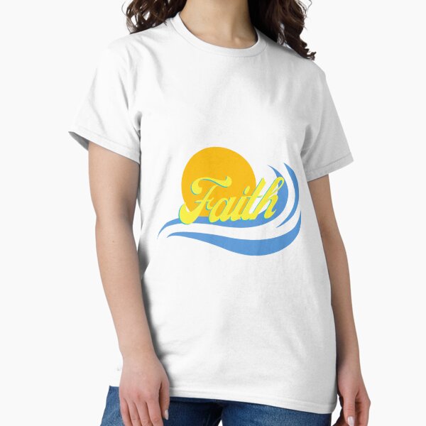 Item preview, Faith Ovean Sun Waves designed and sold by WhatThePublicWa.