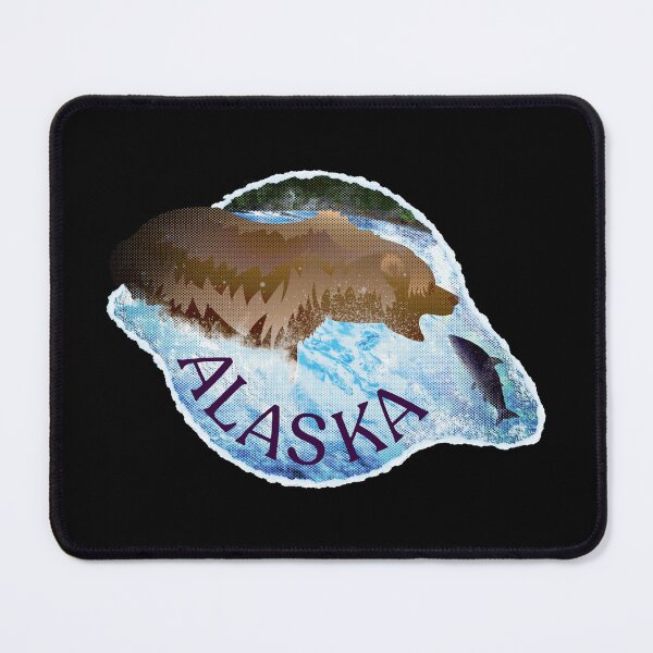 Item preview, Alaska Fishing Bear designed and sold by fairviewdesign.