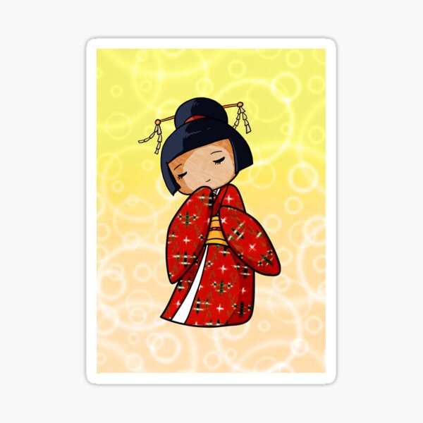 Kokeshi : Tama Sticker
