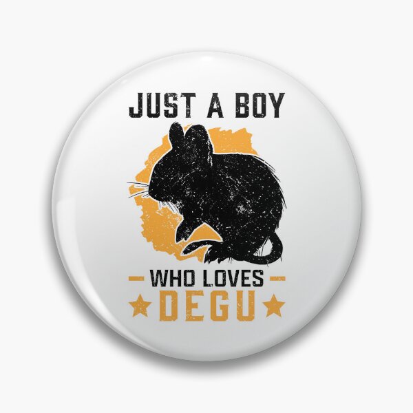 Item preview, Boy the degus loves Chilean rodent degu designed and sold by madgrfx.