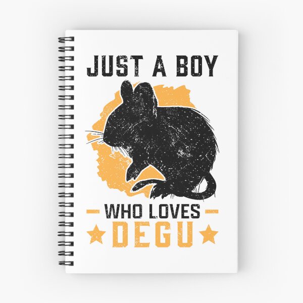 Item preview, Boy the degus loves Chilean rodent degu designed and sold by madgrfx.