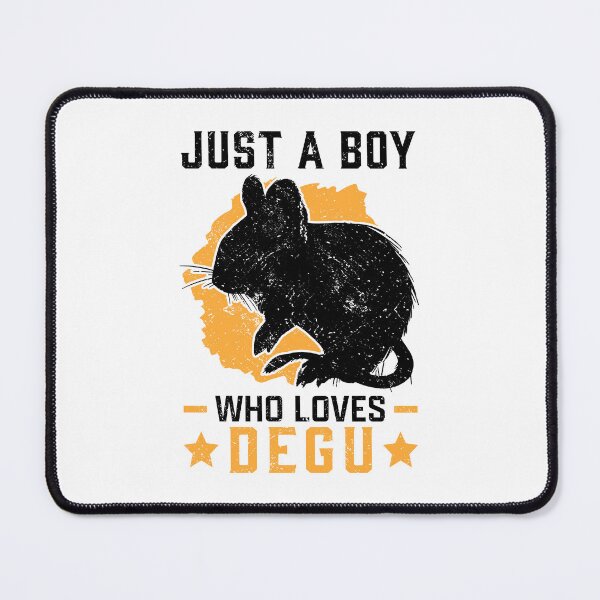 Item preview, Boy the degus loves Chilean rodent degu designed and sold by madgrfx.