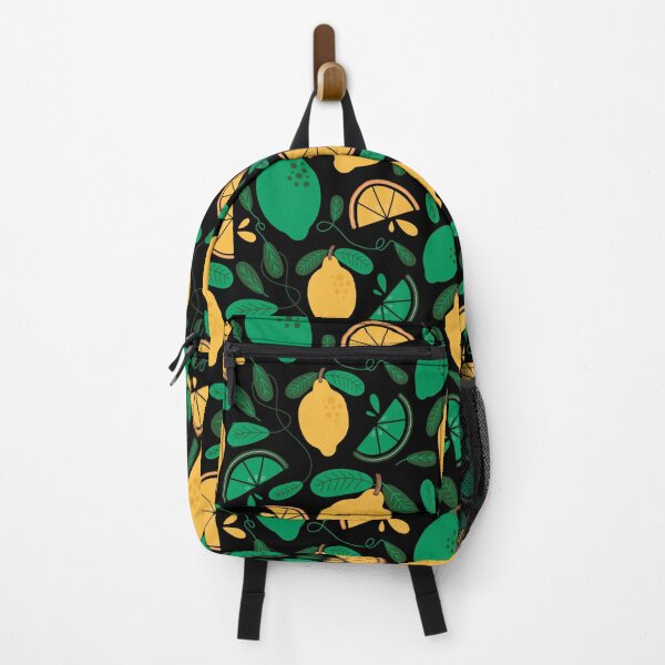 Item preview, You're My Main Squeeze - Lemons + Limes on Black designed and sold by Carrie Cantwell Art.