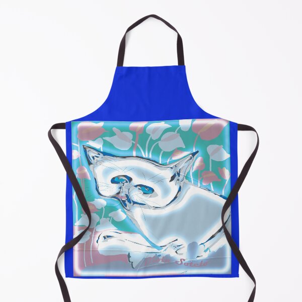 Item preview, Cat in the anthurium garden designed and sold by Diola Sotelo.