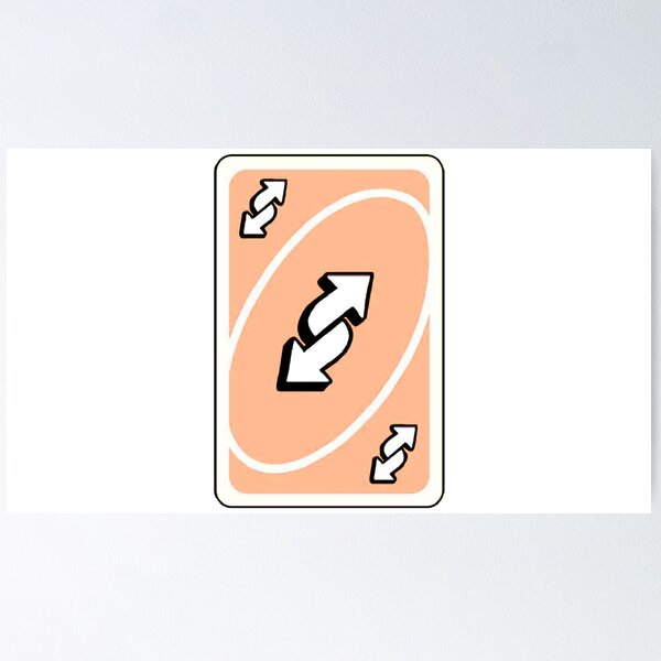 Uno reverse card Canvas Print for Sale by Mello Official Store