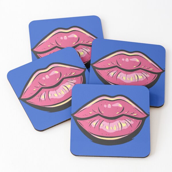 Item preview, Pink Pop Art Lips designed and sold by turddemon.