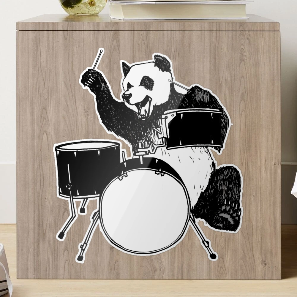 Panda Drum® • Plus  Drums, Drum set, Panda