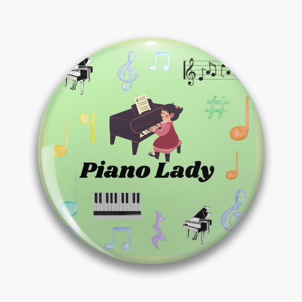 Item preview, Piano Lady Music Lover designed and sold by LGMmugsdesign.