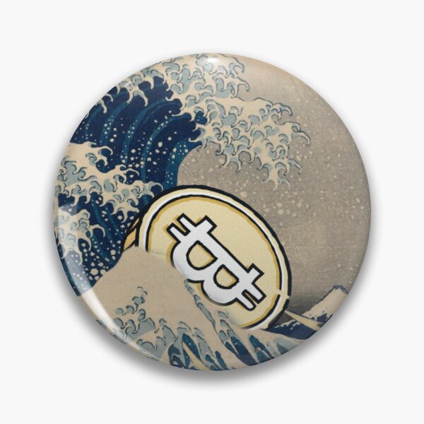 Item preview, Japanese Art Bitcoin  designed and sold by Crypmetal.