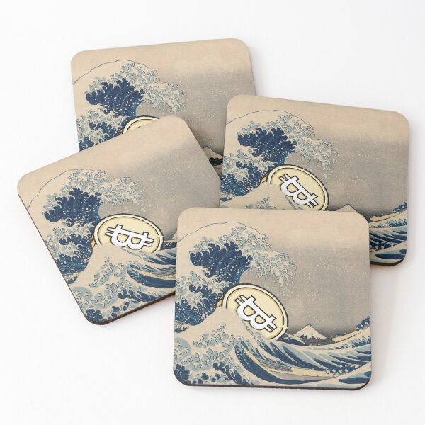 Item preview, Japanese Art Bitcoin  designed and sold by Crypmetal.