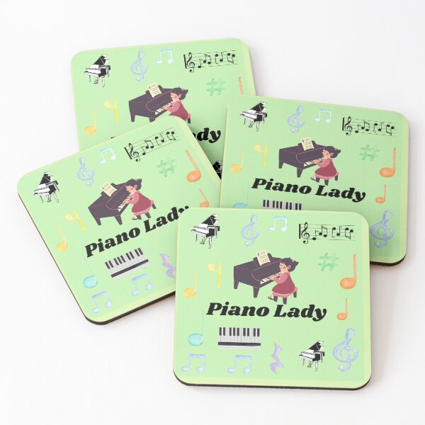 Item preview, Piano Lady Music Lover designed and sold by LGMmugsdesign.