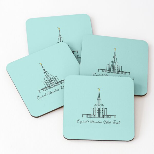 Item preview, Oquirrh Mountain Utah Temple with words designed and sold by Redneck Designs.