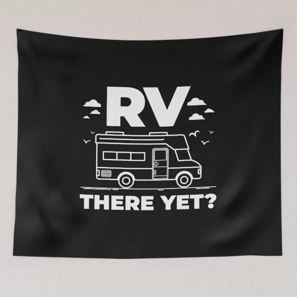 Aperçu de l'œuvre RV encore là? Drôle véhicule récréatif, camping-car, camping-car, camping-car créée et vendue par EstelleStar.