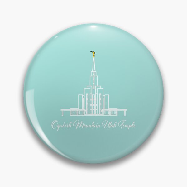 Item preview, White Oquirrh Mountain Utah Temple with words designed and sold by Redneck Designs.