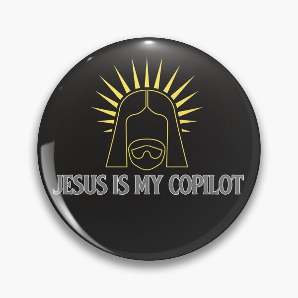 Item preview, Jesus is my copilot designed and sold by art-fox.