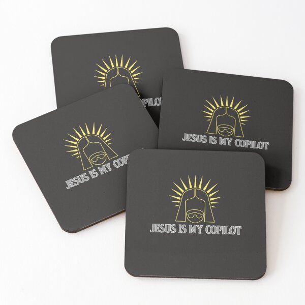 Item preview, Jesus is my copilot designed and sold by art-fox.